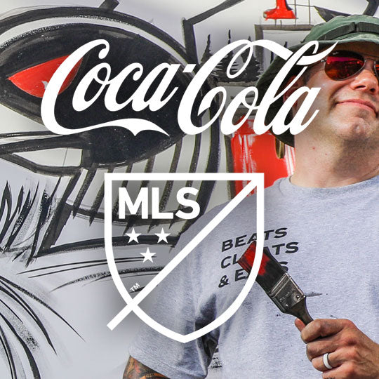 Coca-Cola x MLS x Secret Walls