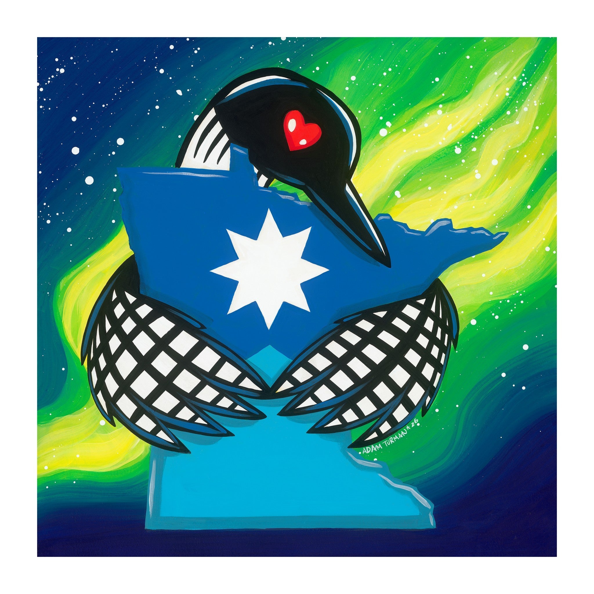 Minnesota LOVE Fine Art Print