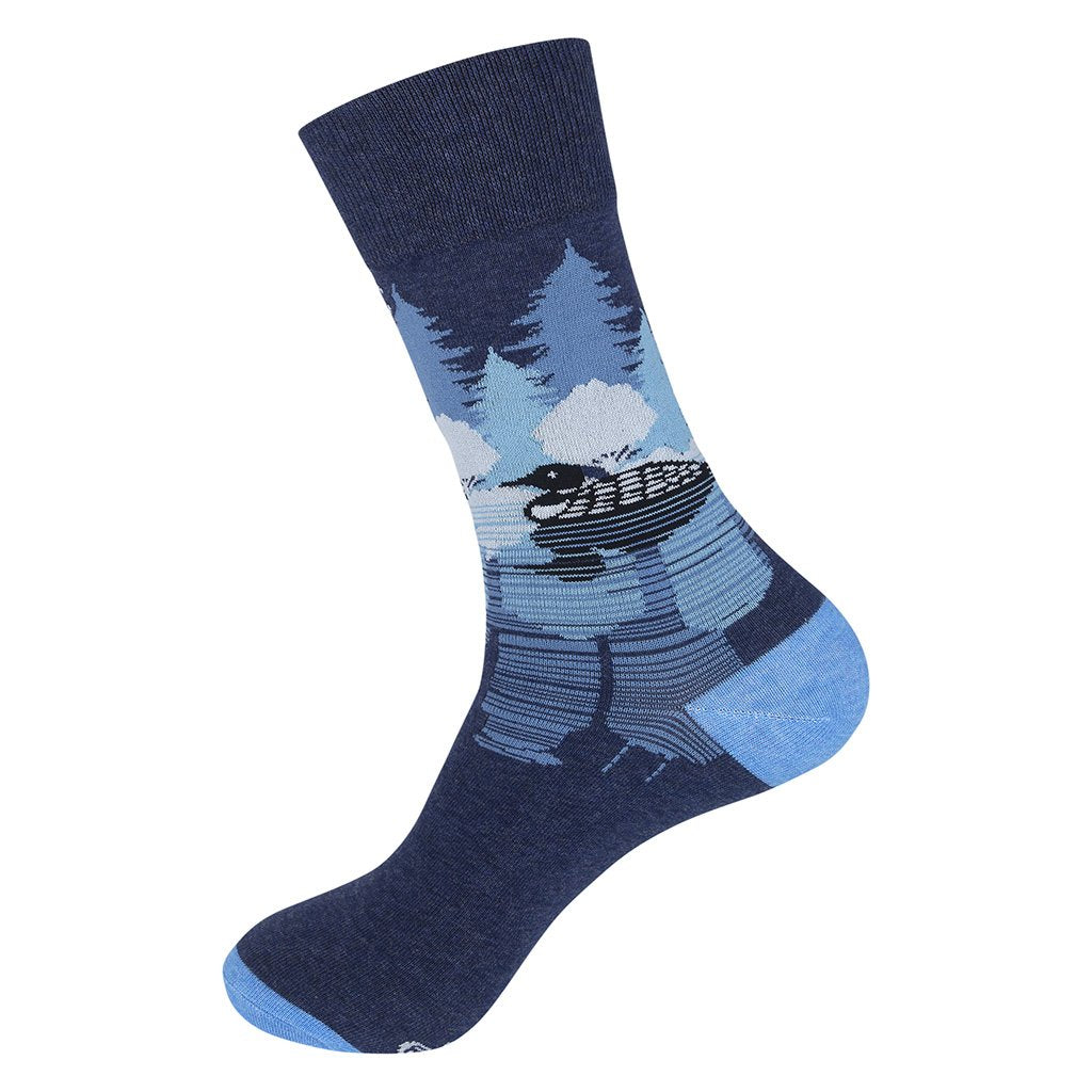 Midnight Loon Socks