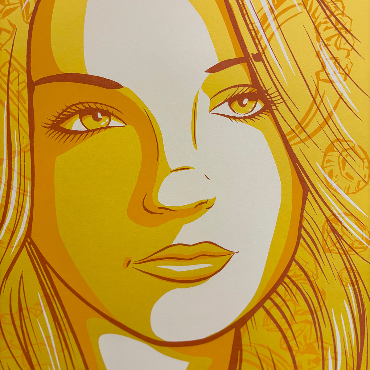 Blonde, Brunette, & Freckles - Set of 3 Original Screen Prints