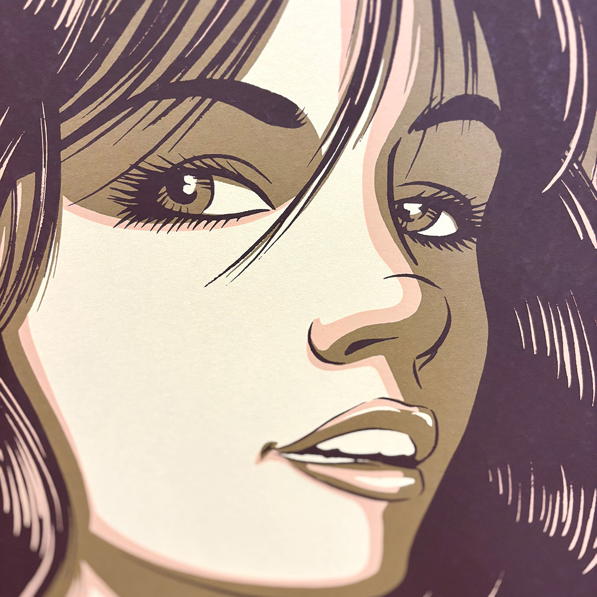 Blonde, Brunette, & Freckles - Set of 3 Original Screen Prints