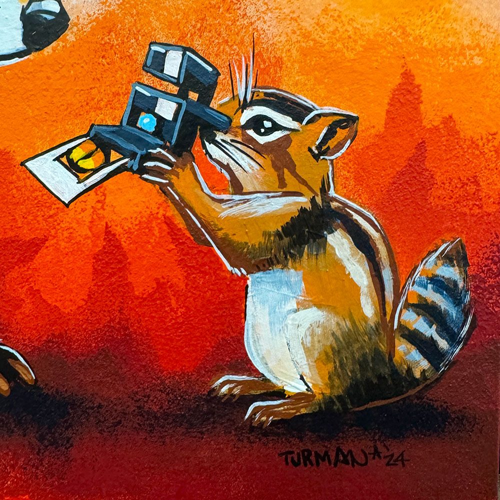 Camera - Original Painting