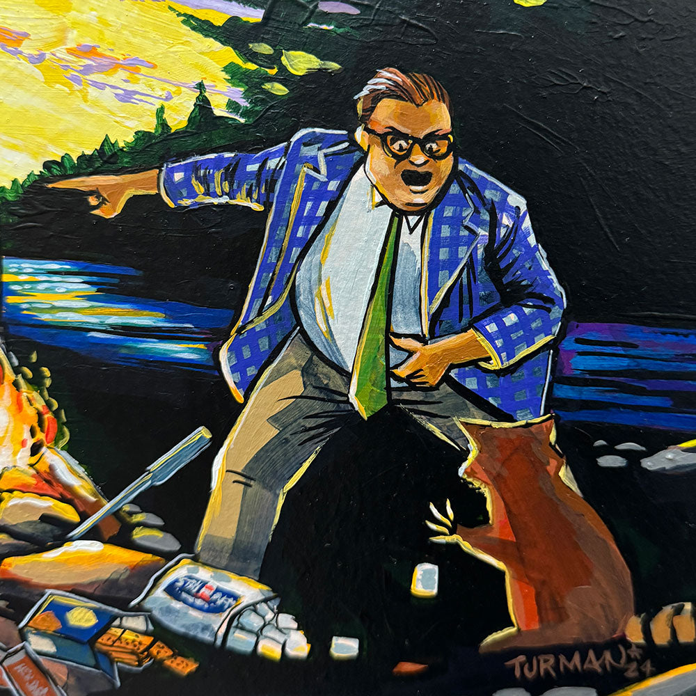 Camp - Original Painting