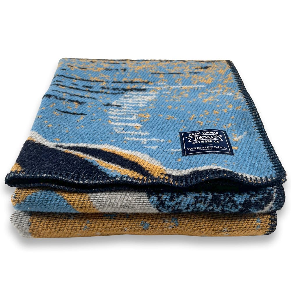 Decorative Split Rock Lighthouse throw blanket