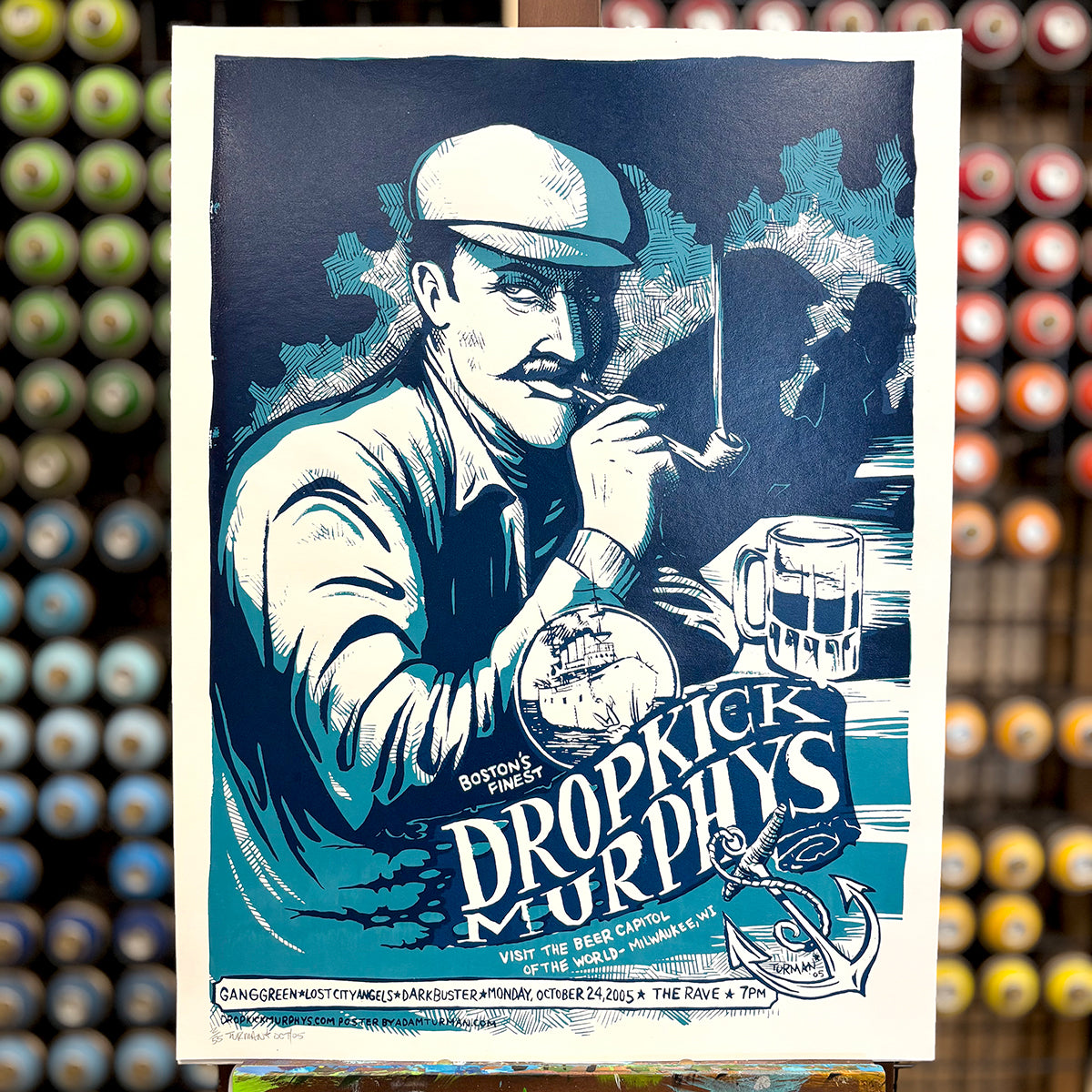 Dropkick Murphys, Milwaukee - Original Screen Print