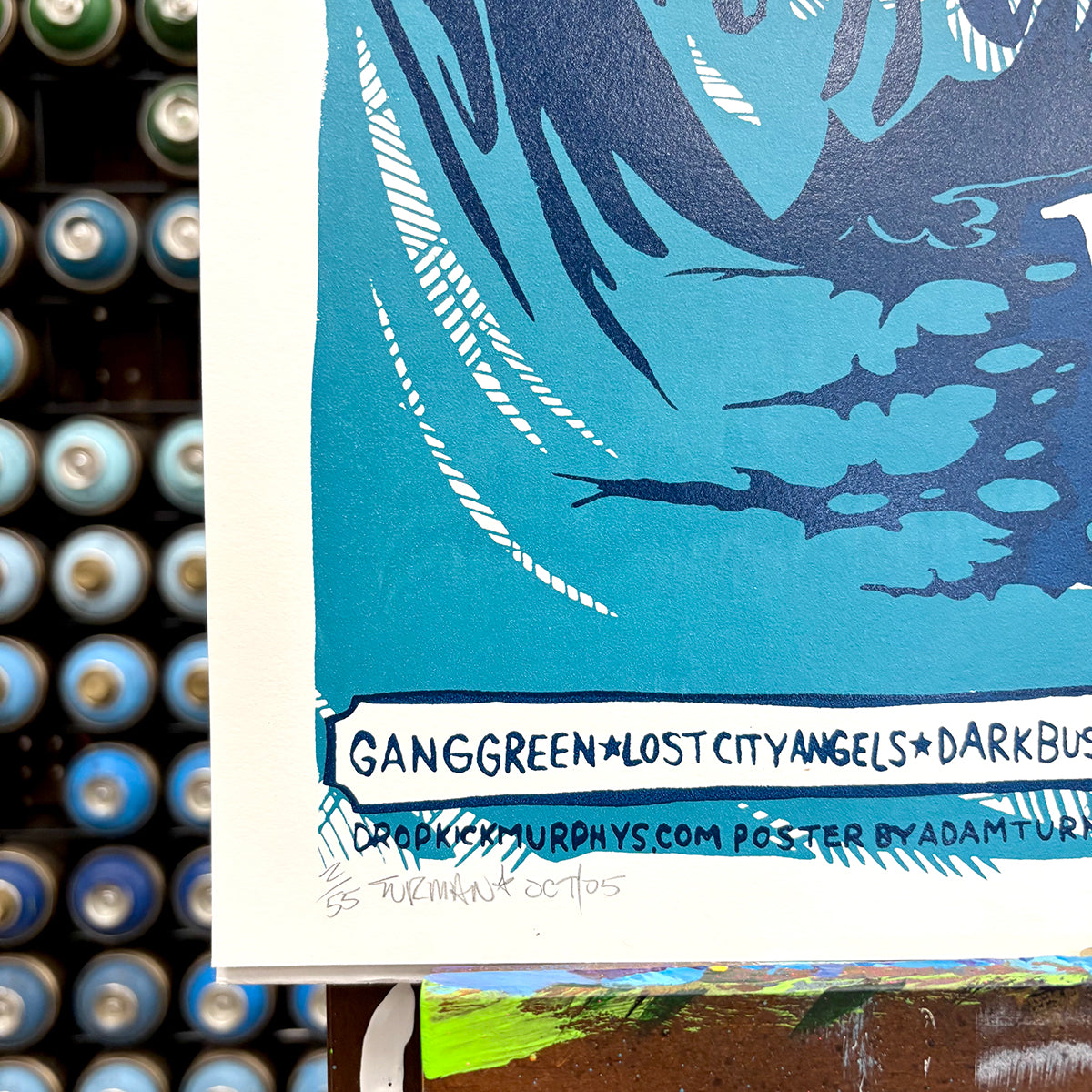 Dropkick Murphys, Milwaukee - Original Screen Print