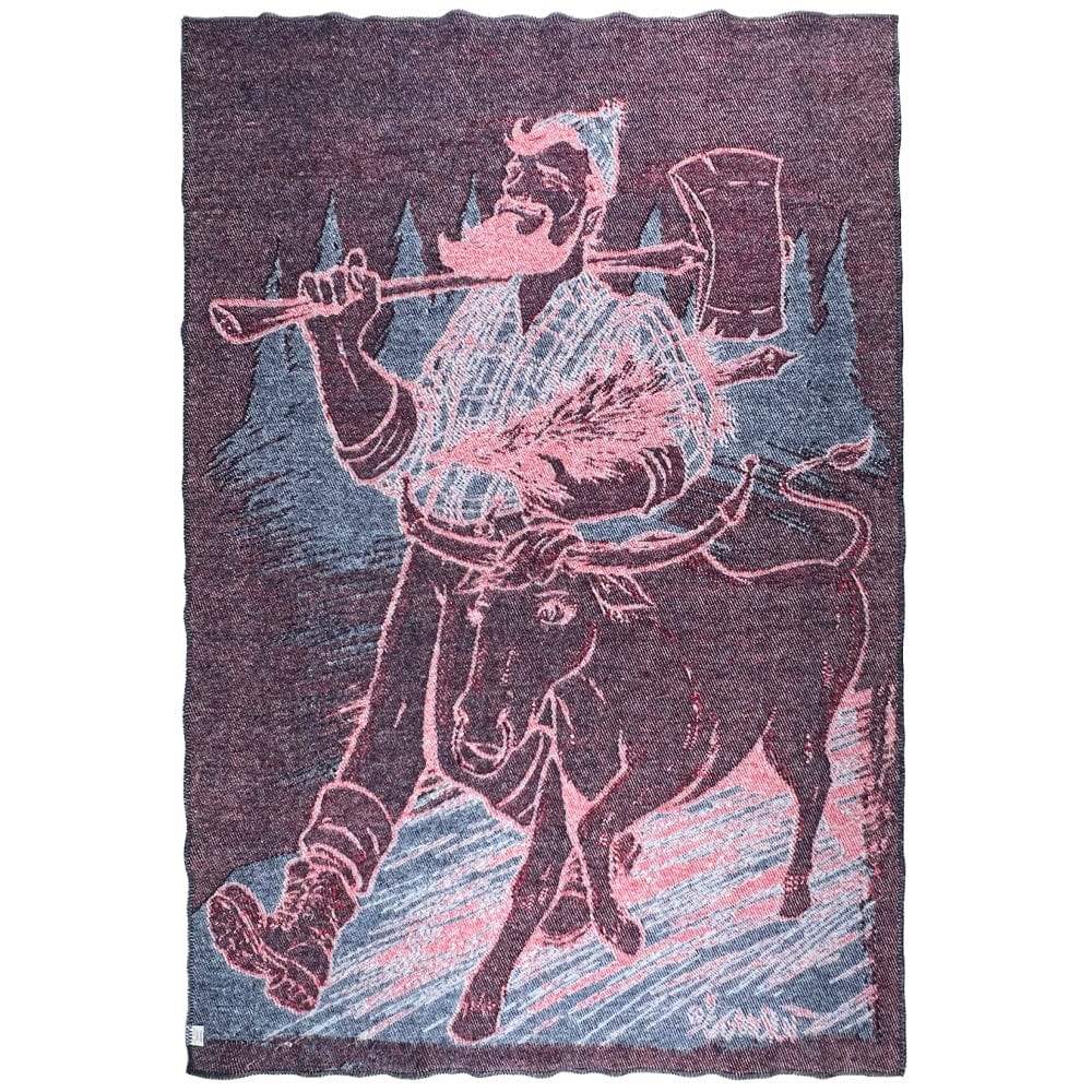 Faribault Mill Paul Bunyan Babe throw