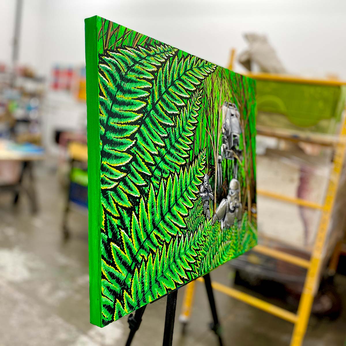 Ferns - Original Painting - 30”x24”