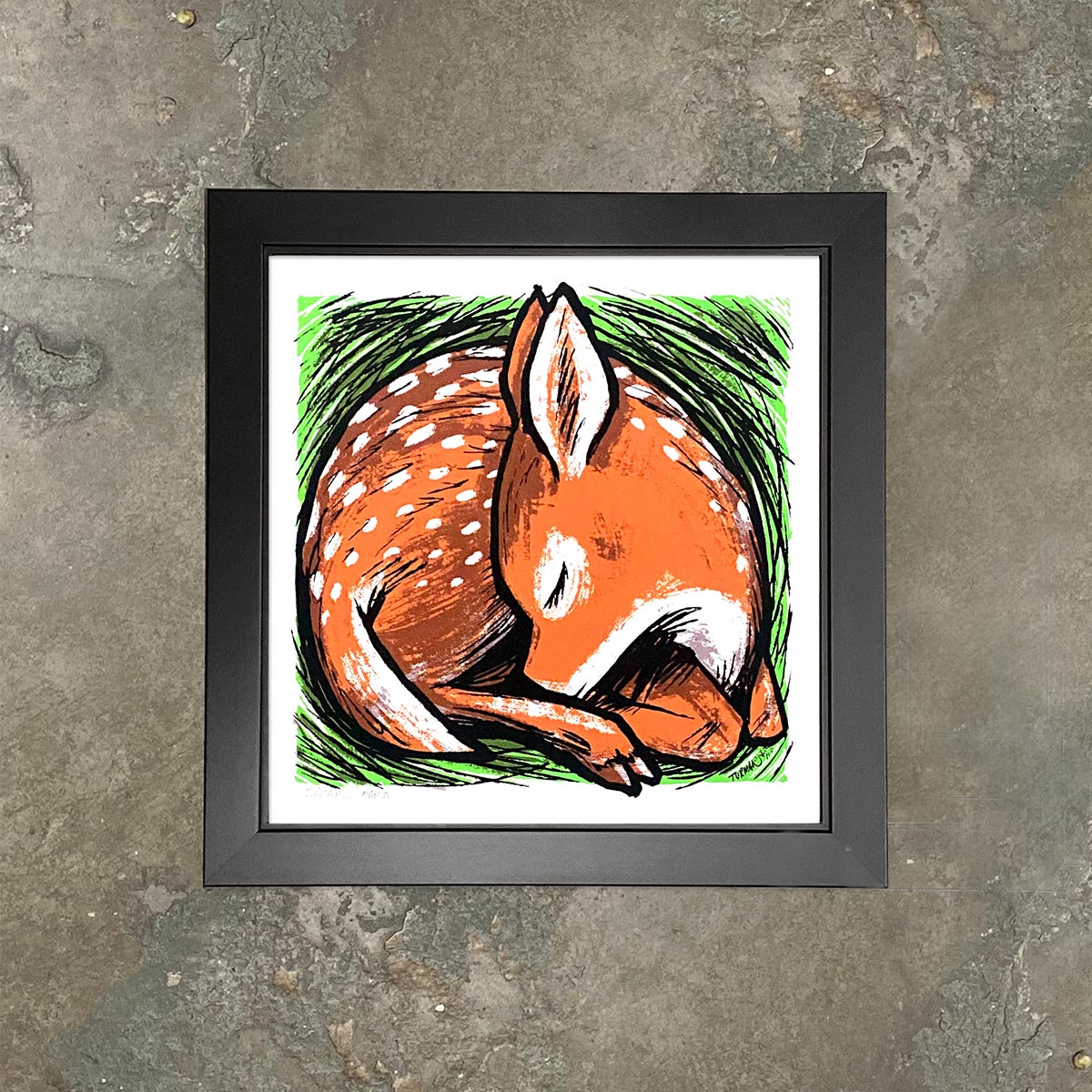 Freckles - Fawn - Original Screen Print