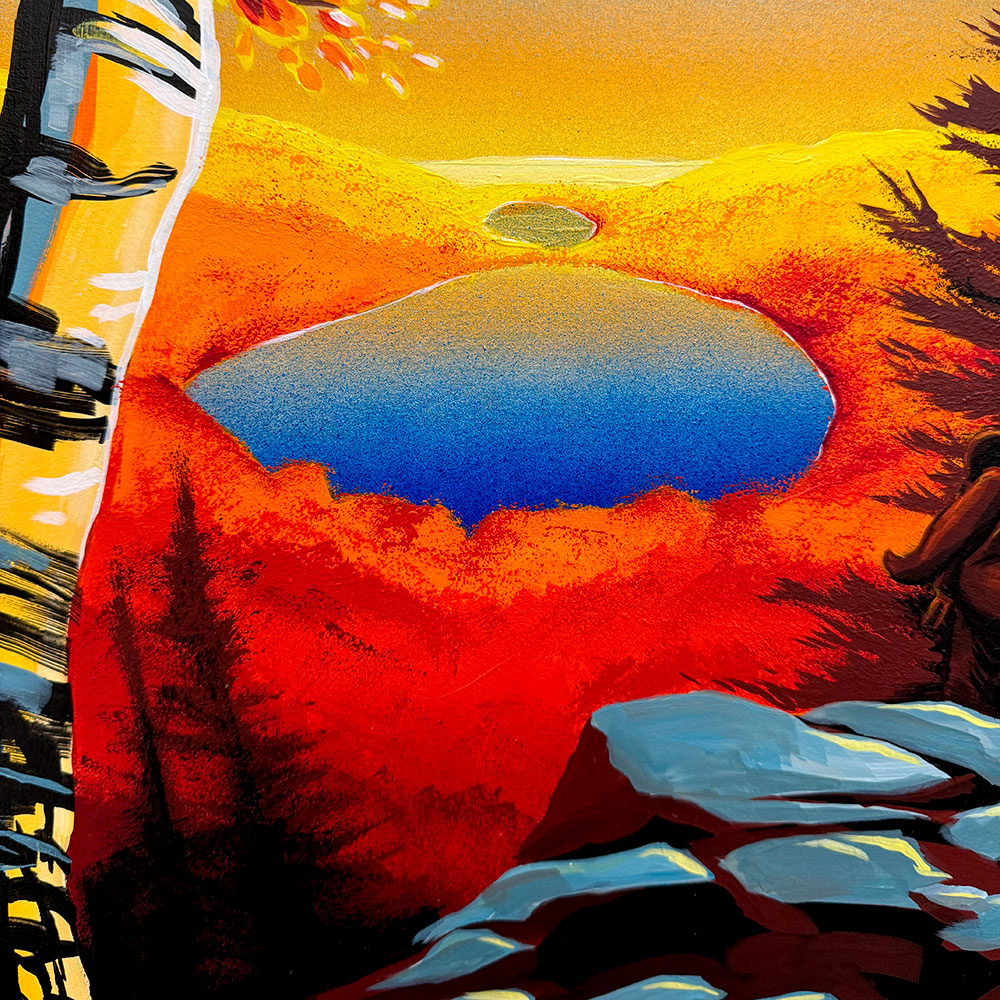 Hike - Original Painting