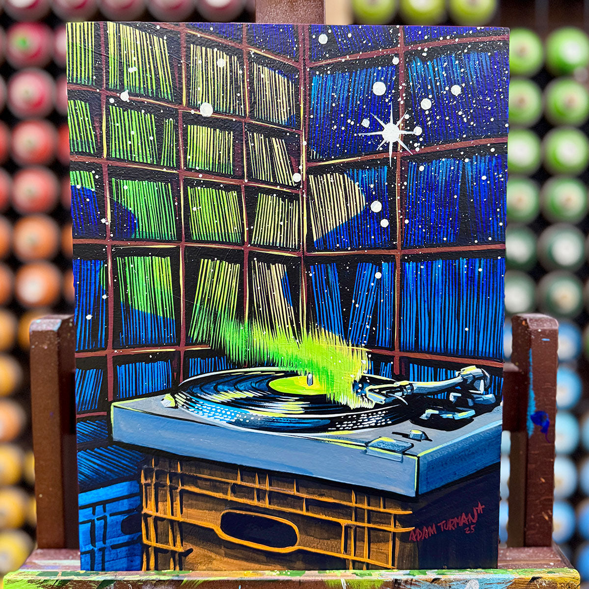 Vinyl Lessons - Inktober 2025 - 11x14