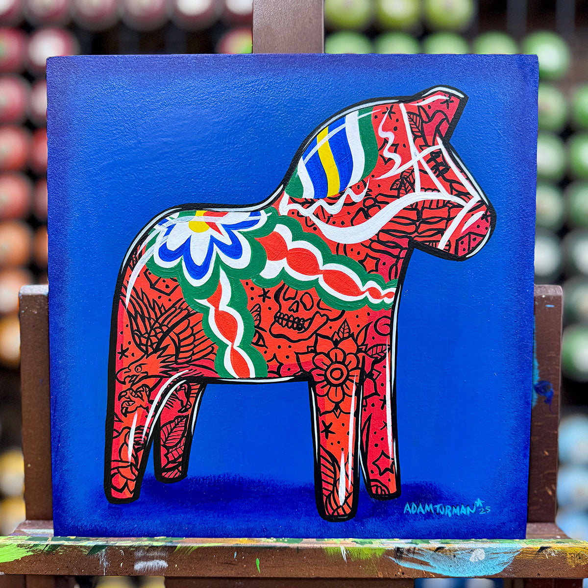 Tatted Up - Inktober 2025 - 12x12