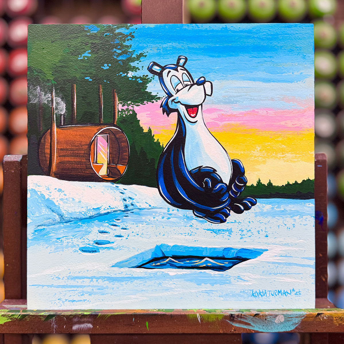 Cannonball - Inktober 2025 - 12x12