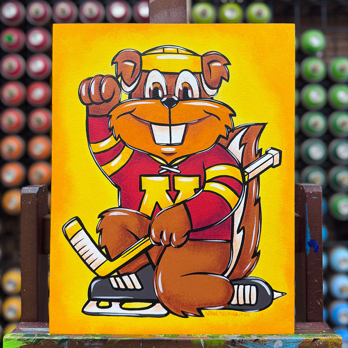 Fortune Ice - Inktober 2025 - 11x14