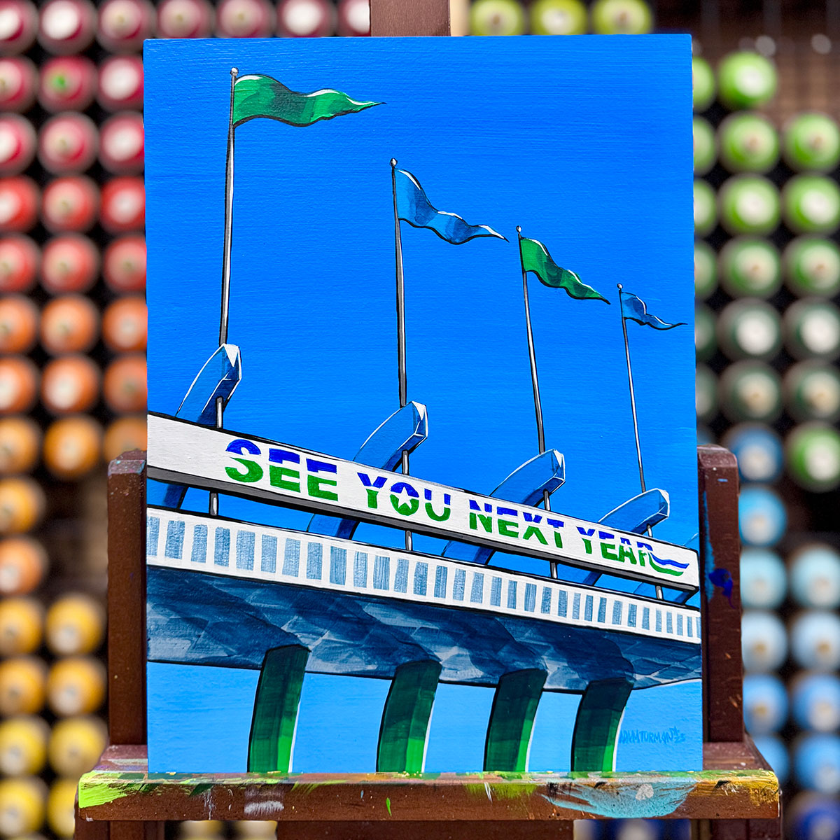 See You Next Year - Inktober 2025 - 12x16