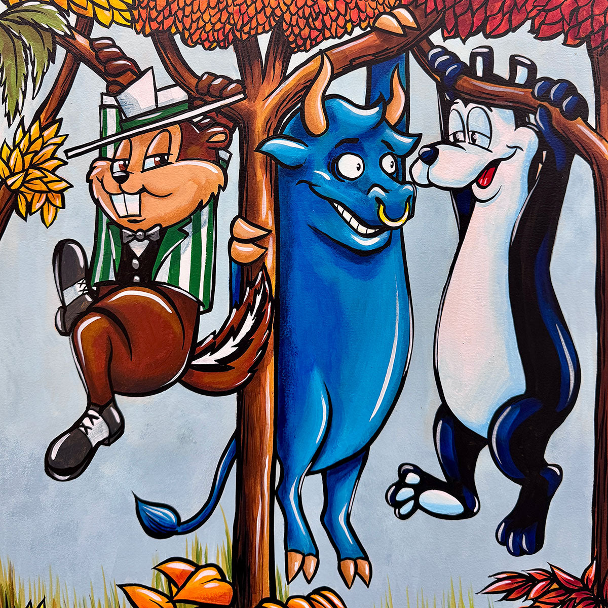 Northern Rumpus - Inktober 2025 - 30x24