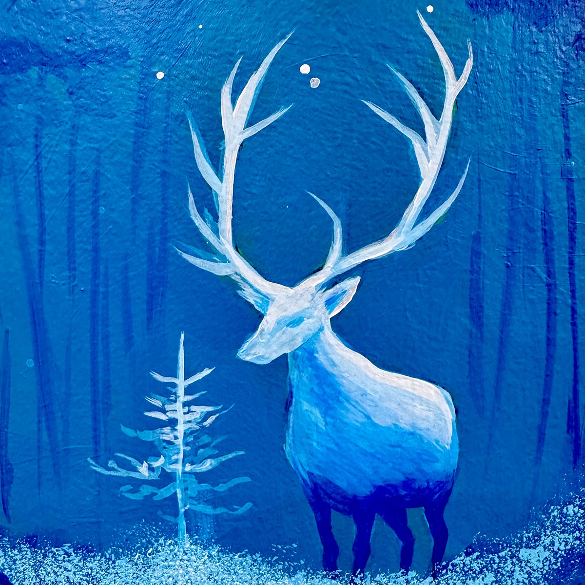 Guiding Light - Inktober 2025 - 12x16