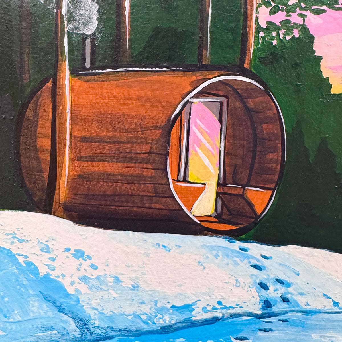 Cannonball - Inktober 2025 - 12x12