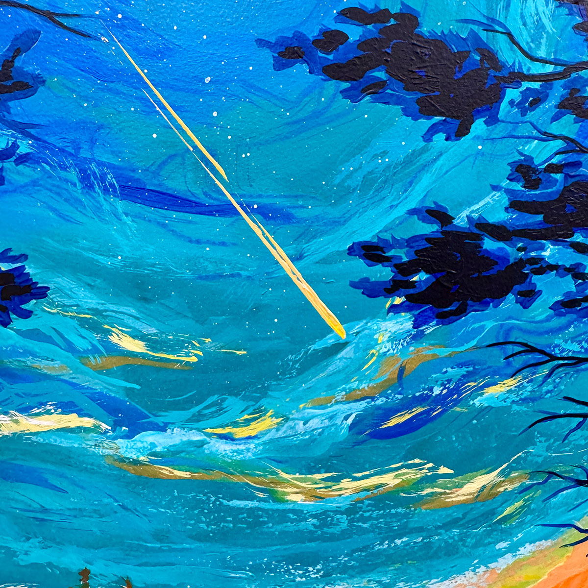 Passing By - Inktober 2025 - 14x18