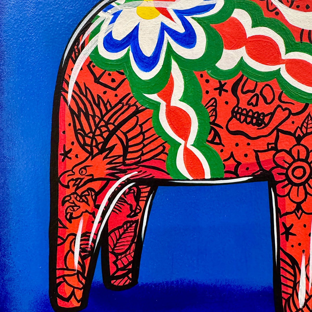 Tatted Up - Inktober 2025 - 12x12