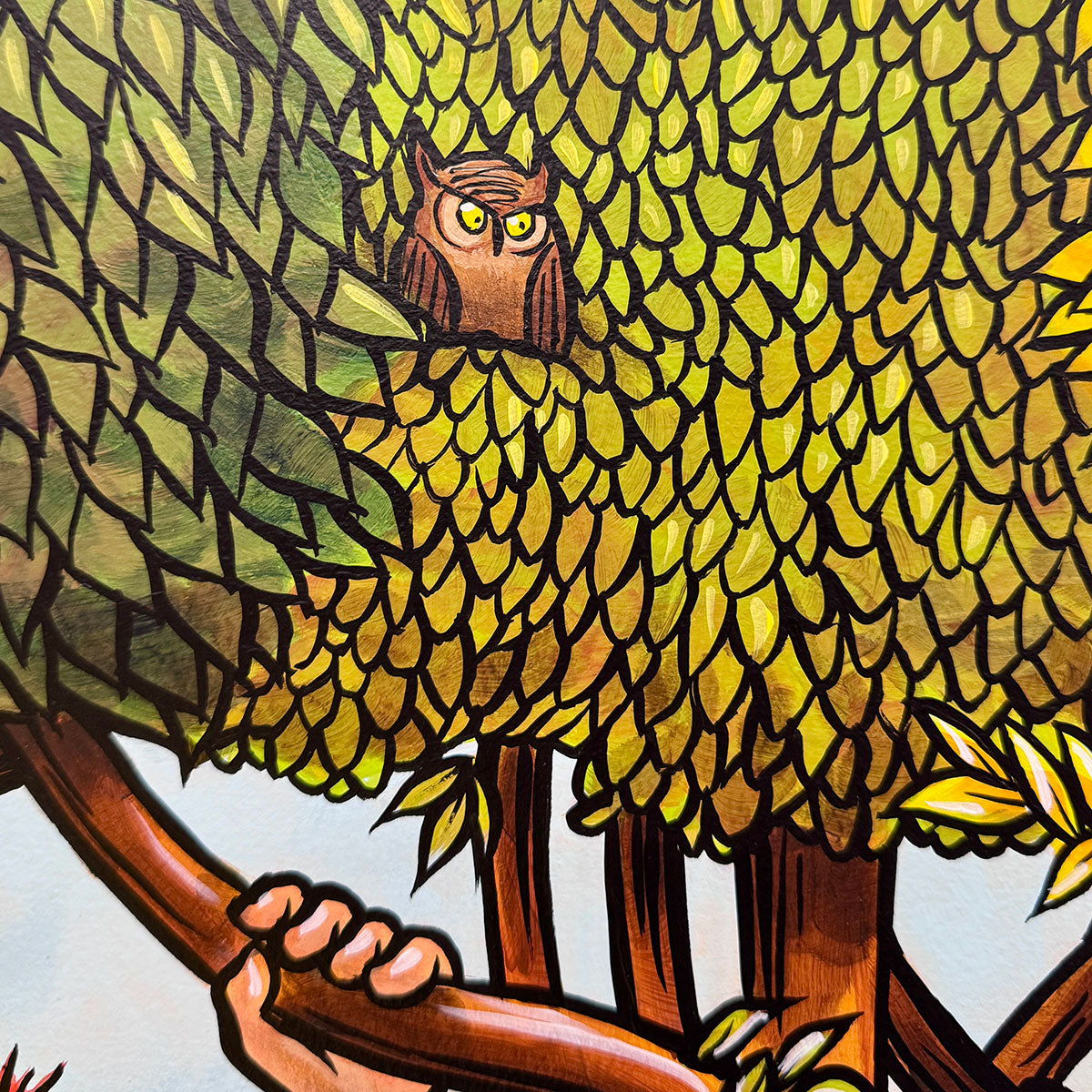 Northern Rumpus - Inktober 2025 - 30x24