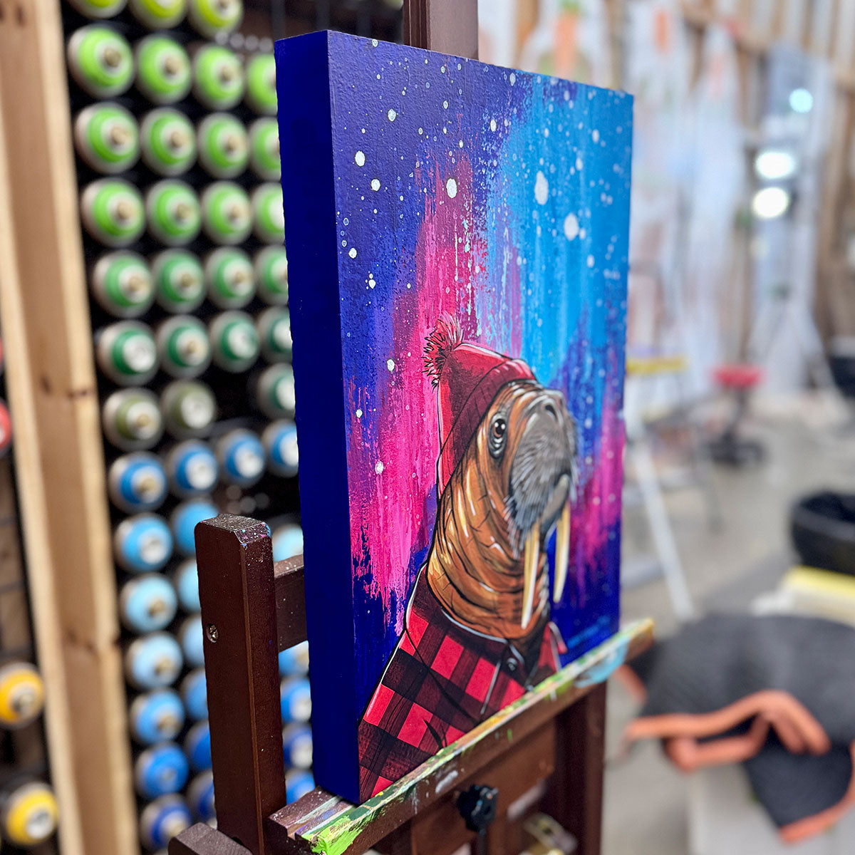 The Walrus is Paul - Inktober 2025 - 12x16