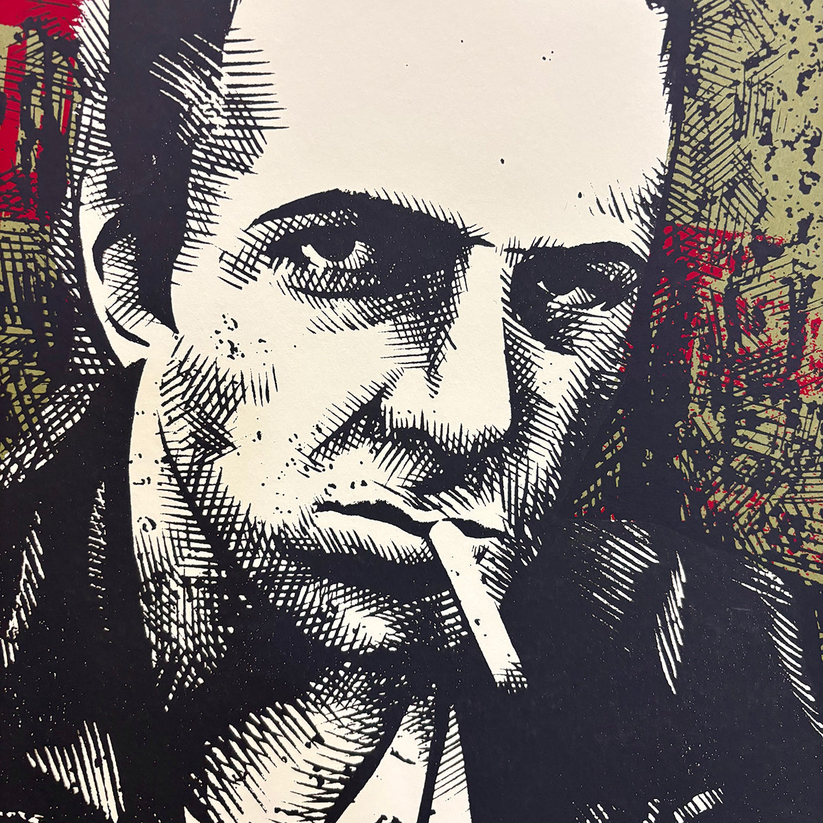 Joe Strummer Death or Glory 2007 - Original Screen Print
