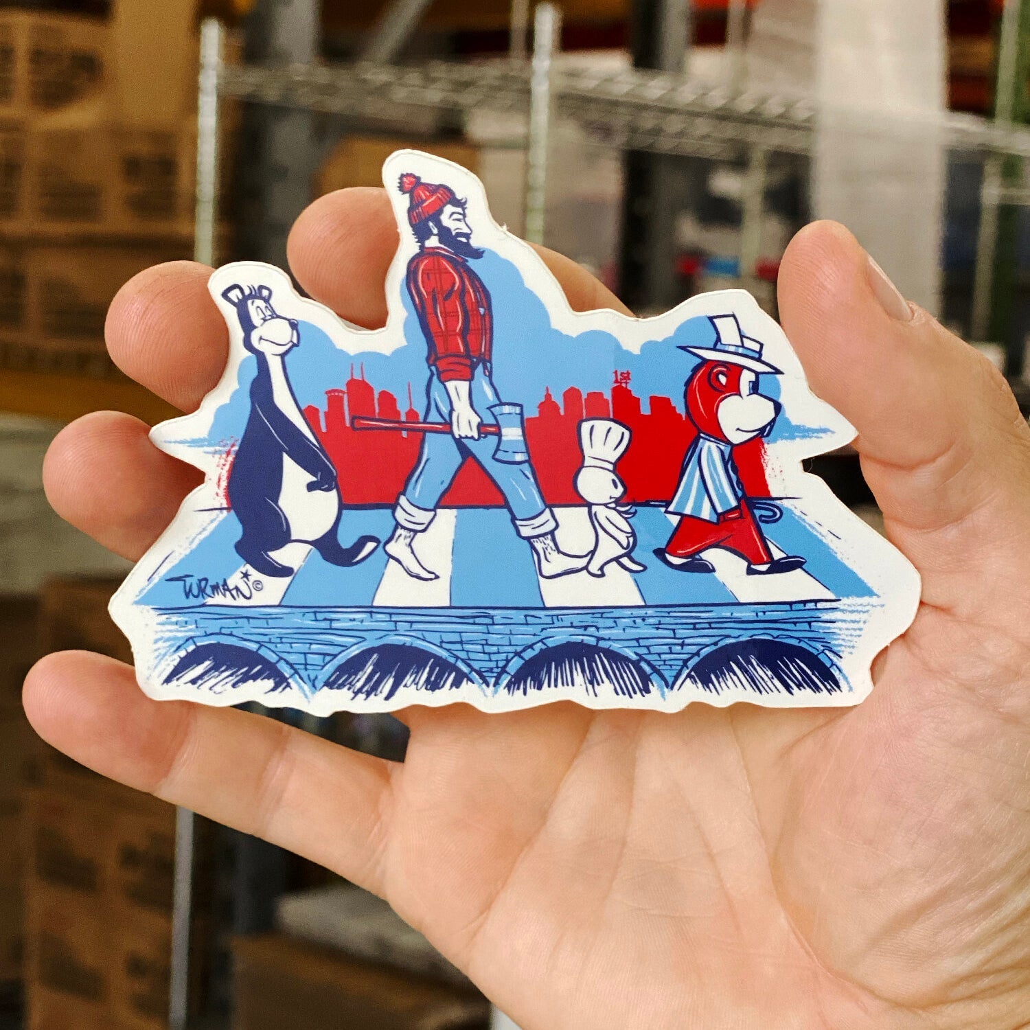 MN Abbey Road Sticker