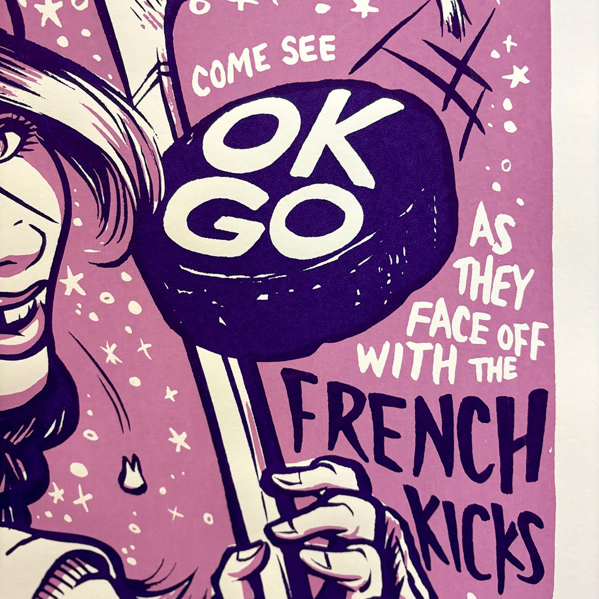 Ok Go - Original Screen Print