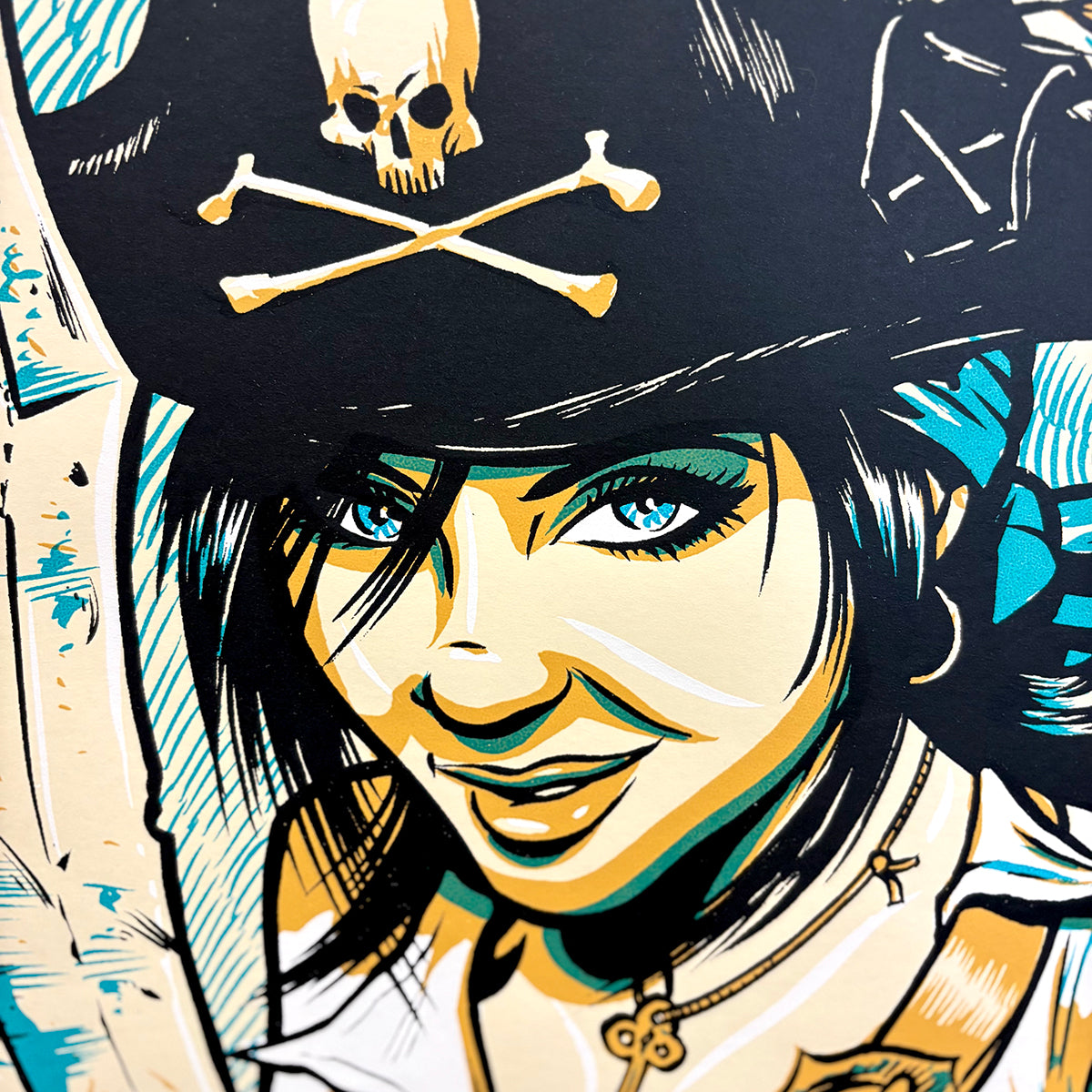 Pirate Girl 2006 - Original Screen Print