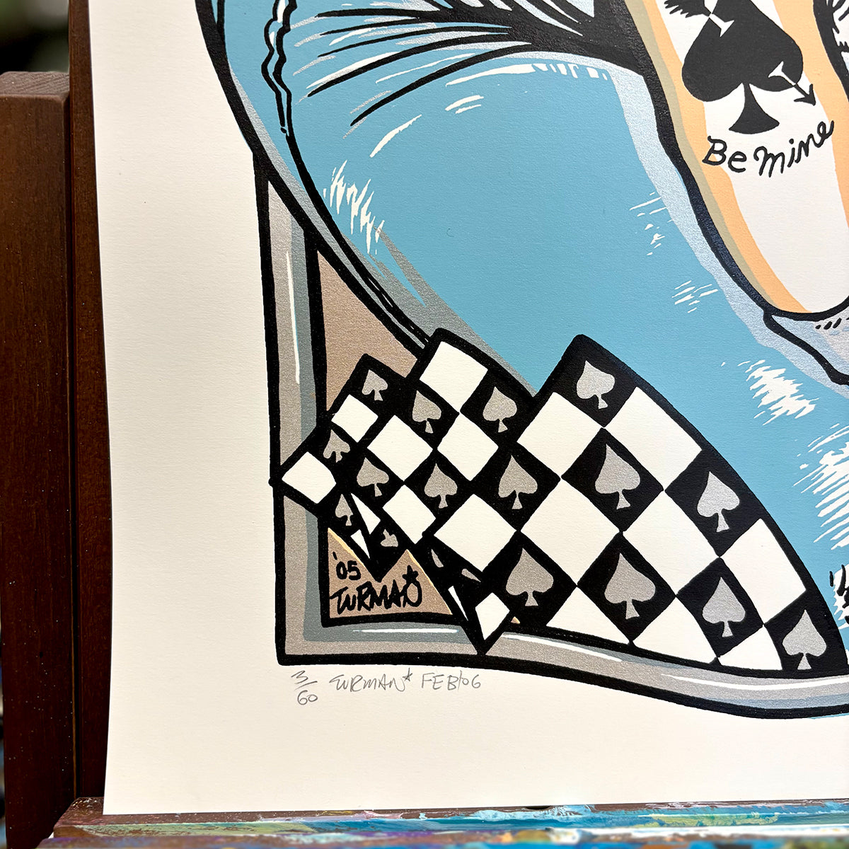 Queen of Spades 2006 - Original Screen Print
