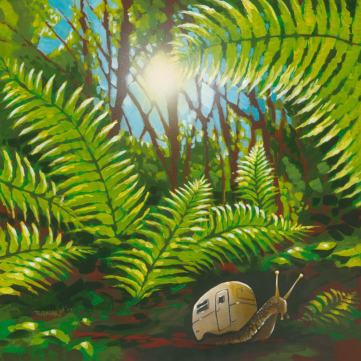 Snail Trail | Custom Paintings - Artwork