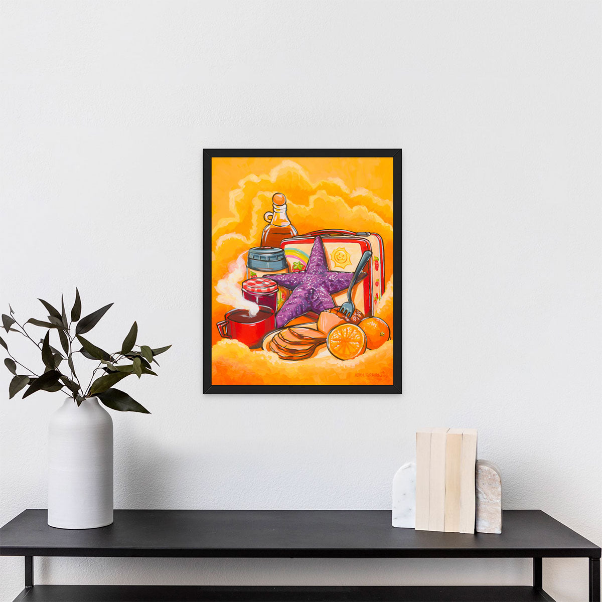 Still Life with Starfish and Coffee