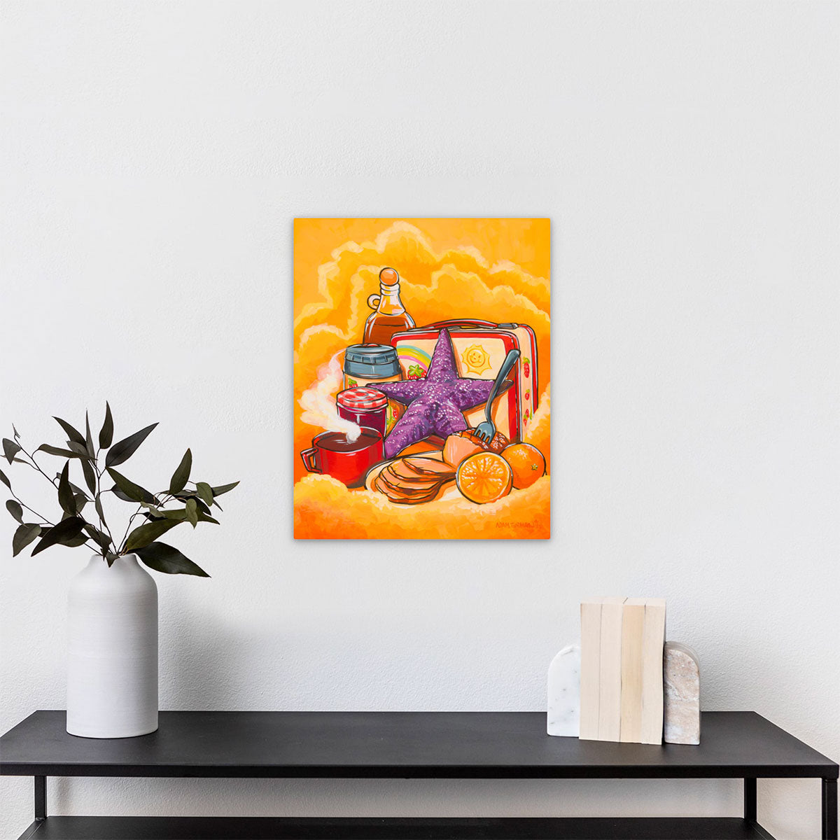 Still Life with Starfish and Coffee