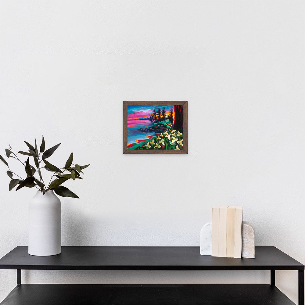 Sunlit Suntanned Trillium