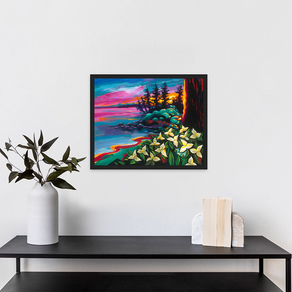 Sunlit Suntanned Trillium