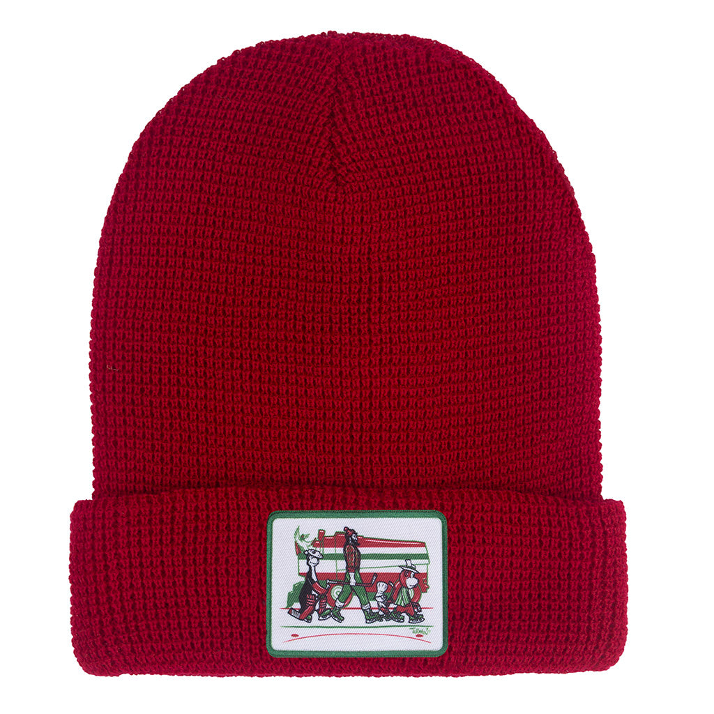 MN Abbey Road Hockey Knit Beanie - Red