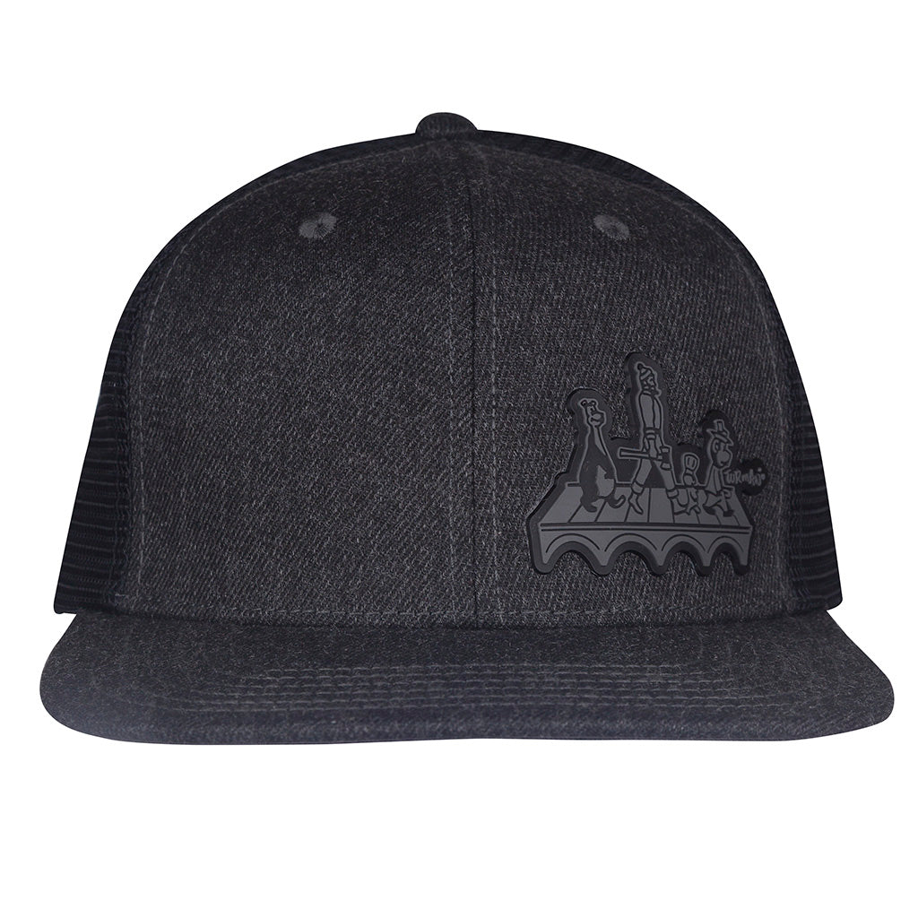 Minnesota Abbey Road charcoal and black flat cap