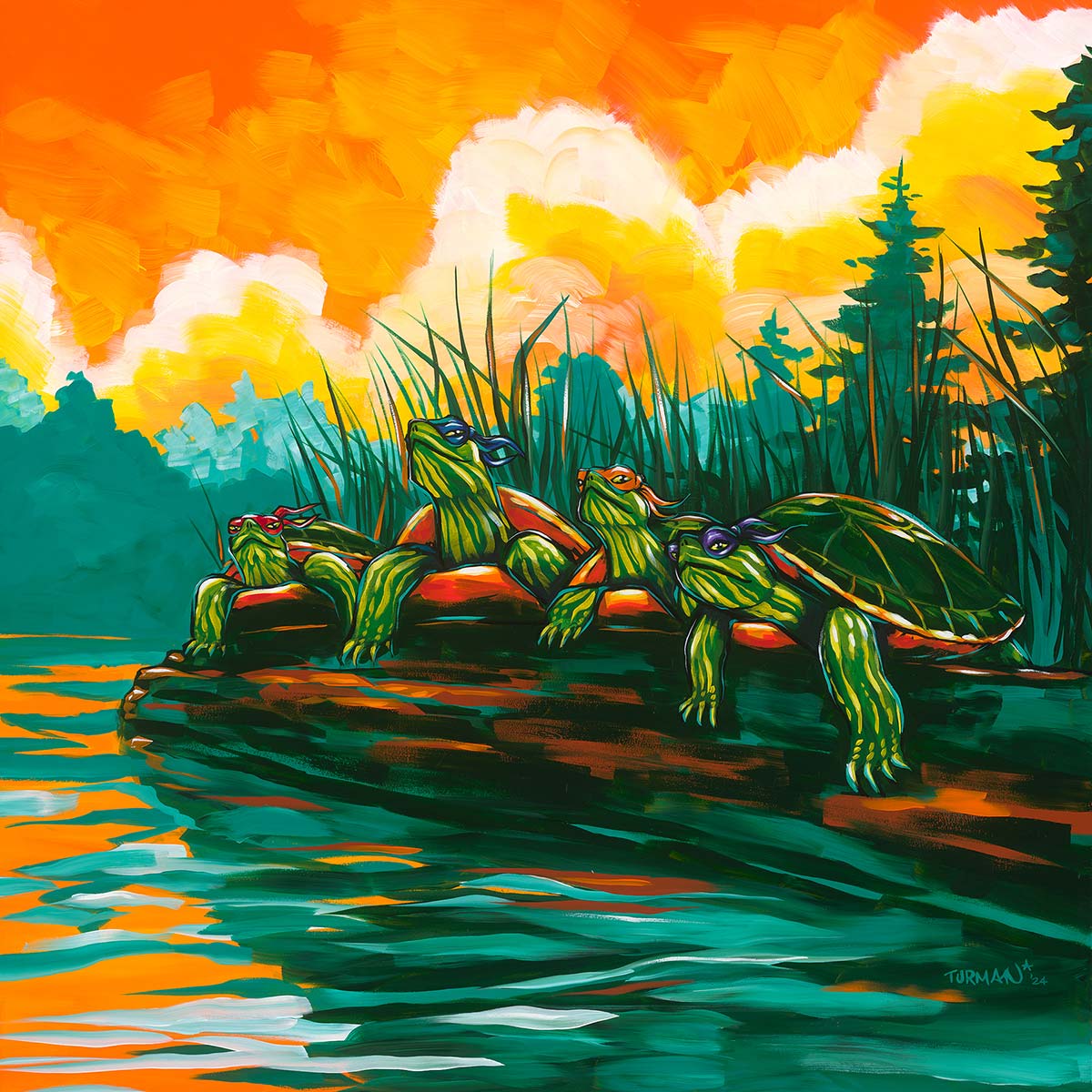 The Masters - 8x8 Fine Art Print