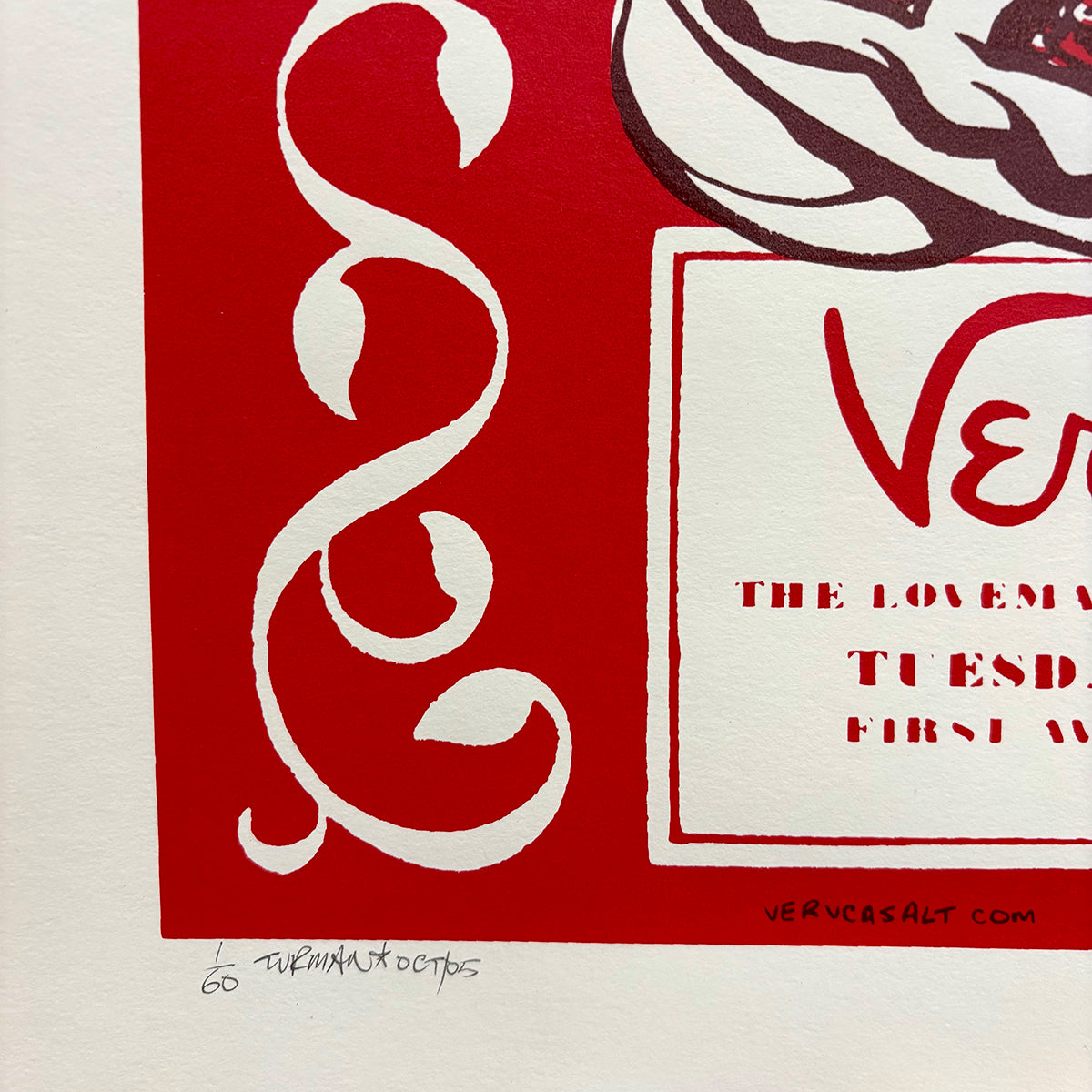 Veruca Salt - Original Screen Print