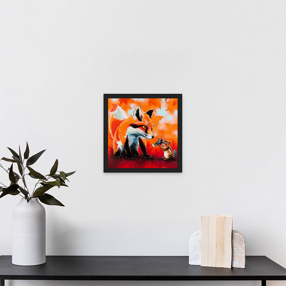 Camera - Fox and Chipmunk