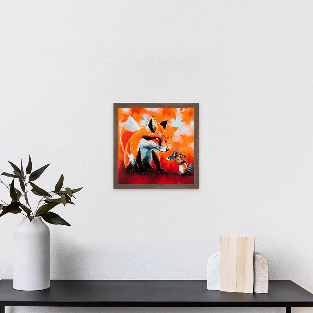 Camera - Fox and Chipmunk