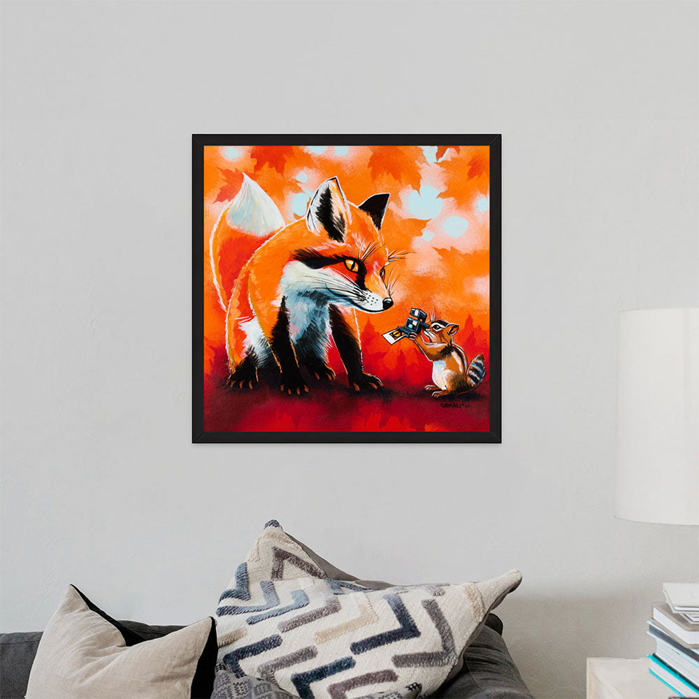 Camera - Fox and Chipmunk