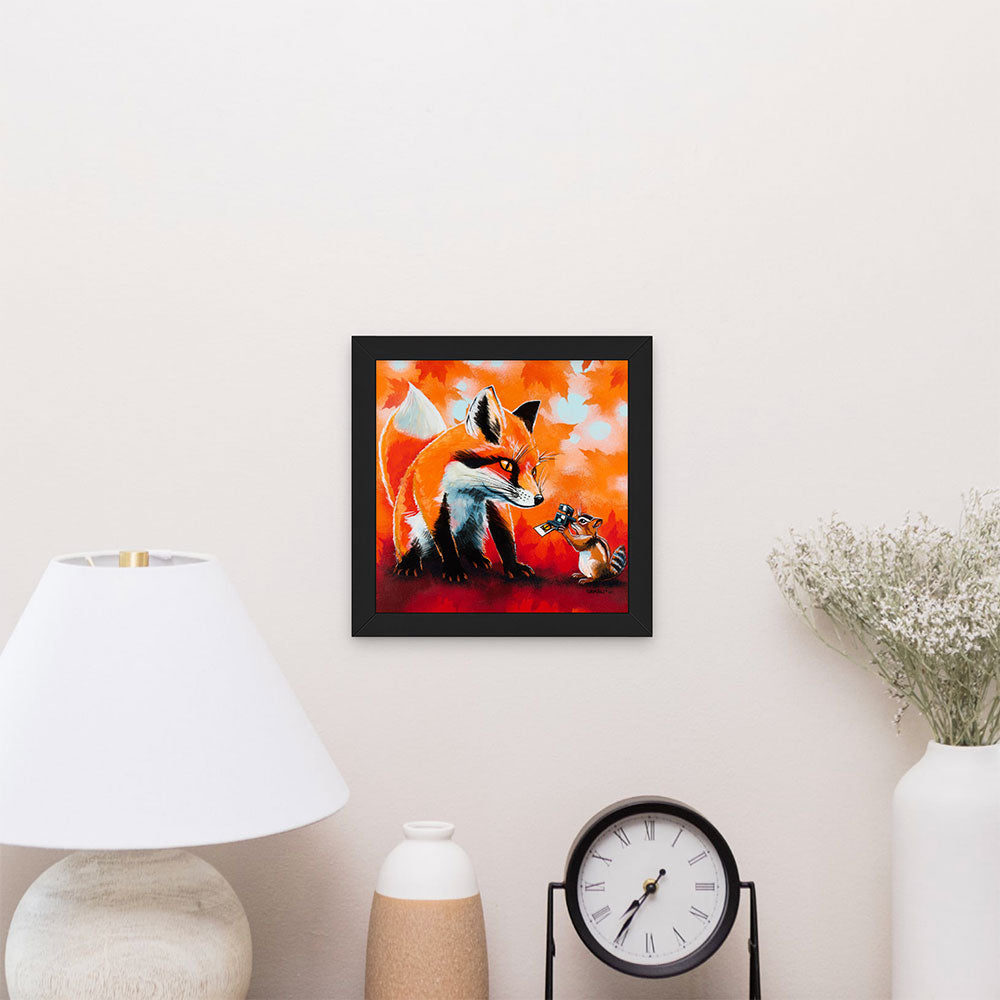 Camera - Fox and Chipmunk