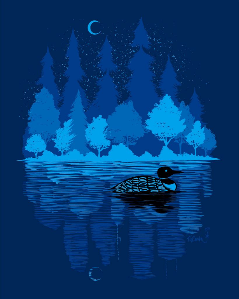 Loon - Original Screen Print