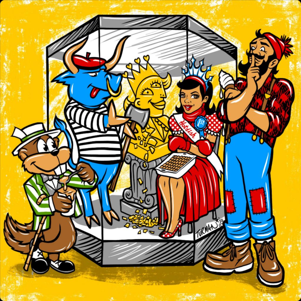 Butter Carving - MN State Fair 2022