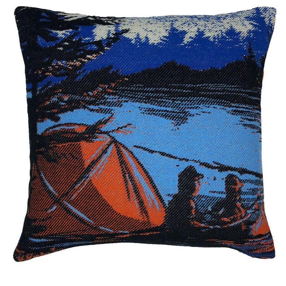 Adam Turman S’mores 20x20 wool pillow