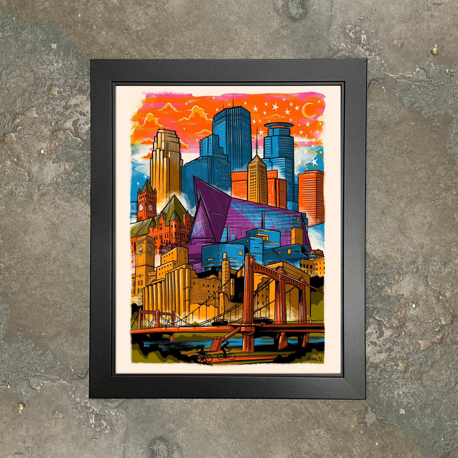 Downtown Minneapolis Skyline