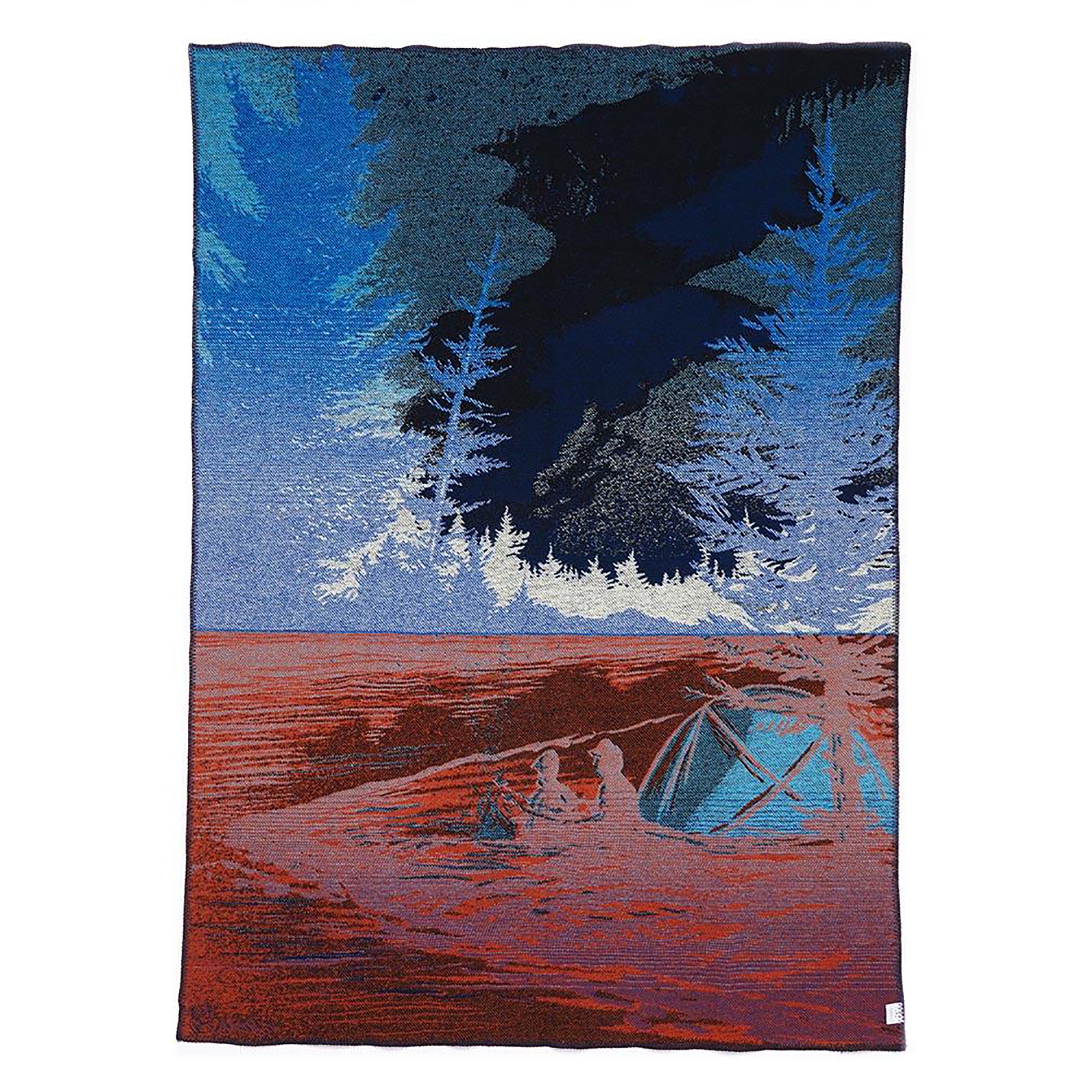 Faribault S’mores Wool Throw Blankets Printed By Adam Turmen