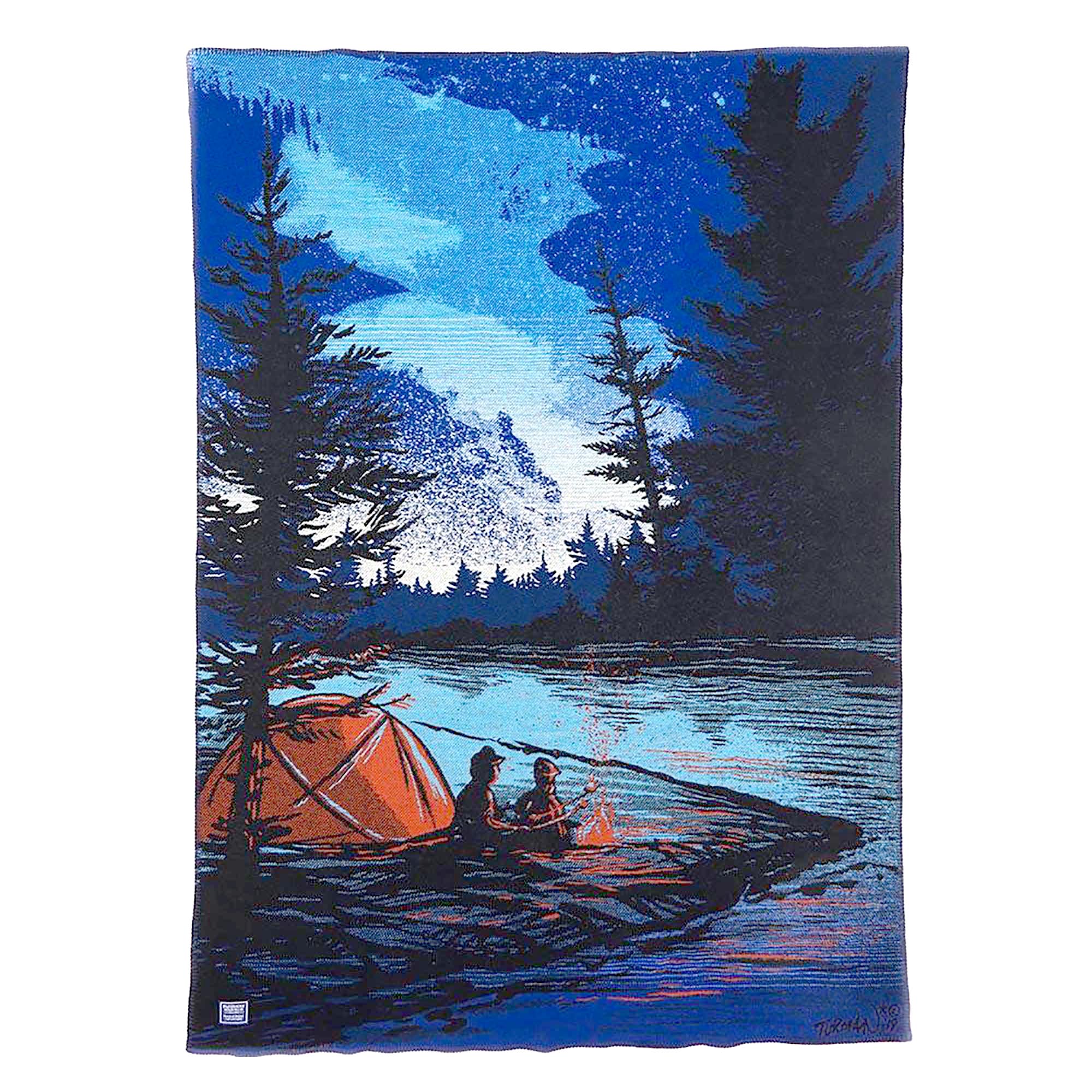 Faribault S’mores Wool Throw Blankets Minnesota